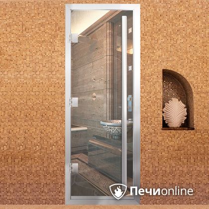 Дверь для бани Arta Премьер 60G Прозрачная, 1900х700 мм в Балашихе